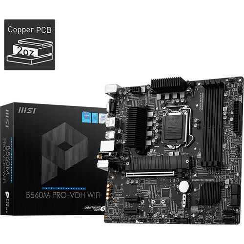 MSI B560M PRO-VDH WIFI LGA 1200 mATX Motherboard