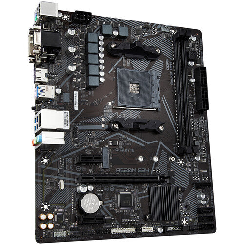 Gigabyte A520M S2H AM4 Micro-ATX Motherboard