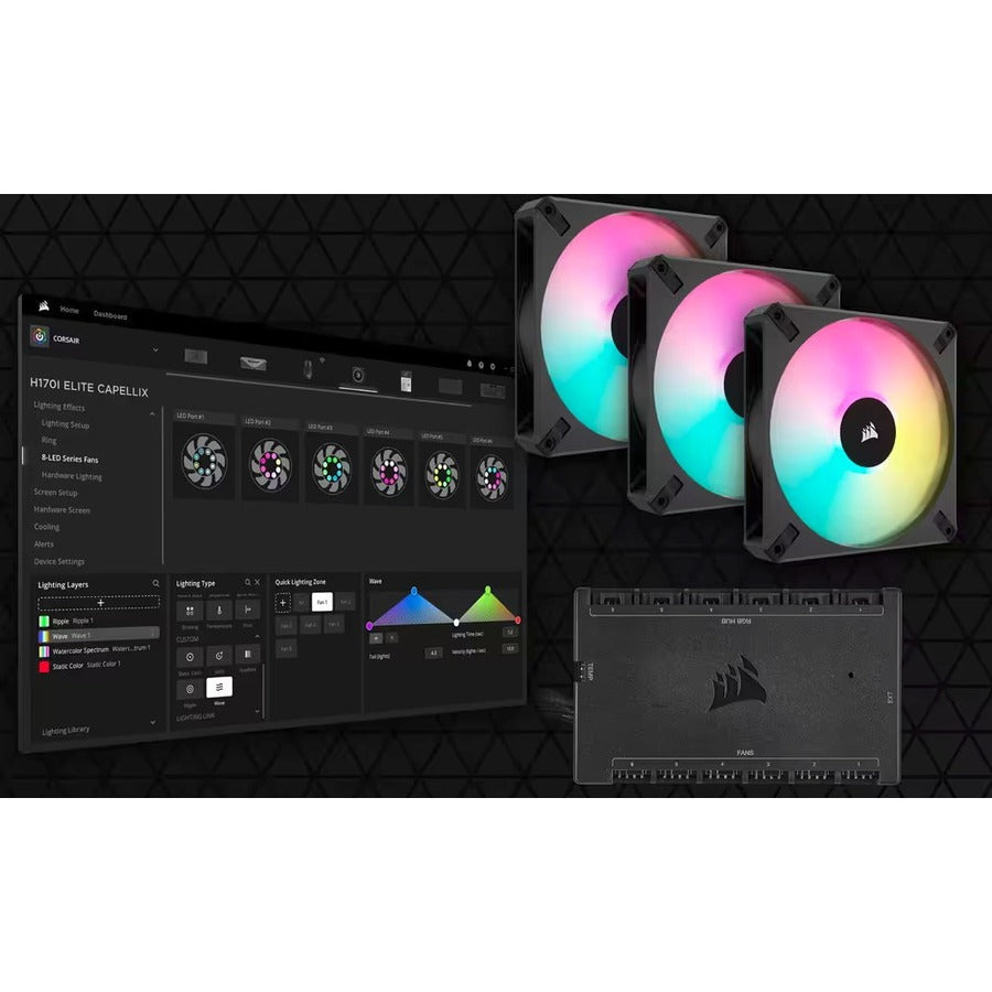 CORSAIR iCUE H170i ELITE CAPELLIX XT Liquid CPU Cooler
