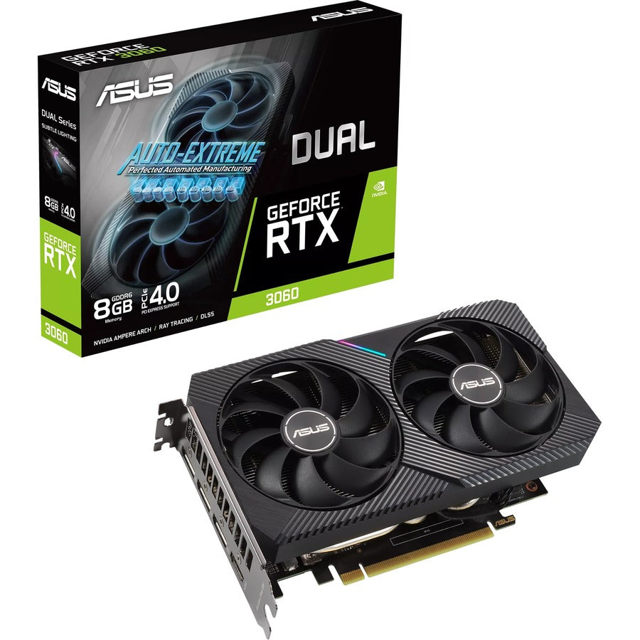 Asus Dual GeForce RTX 3060 8GB GDDR6 Graphics Card