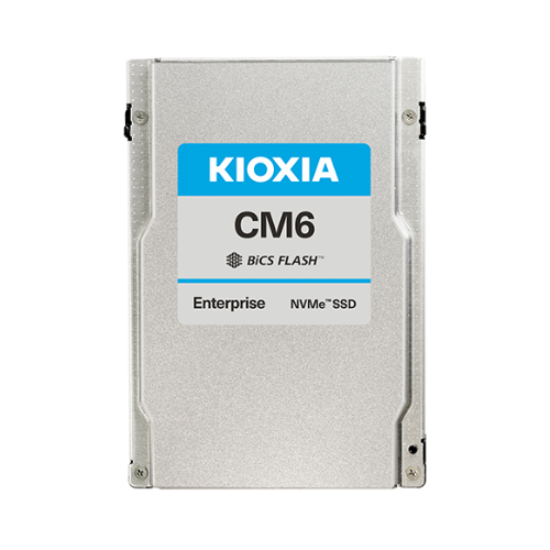 Kioxia CM6-R 15.36TB PCIe 4.0 NVMe 2.5" U.3 KCM6XRUL15T3 SIE SSD