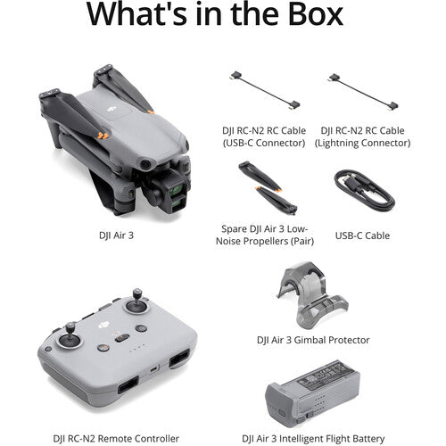 DJI AIR 3 Drone with RC-N2