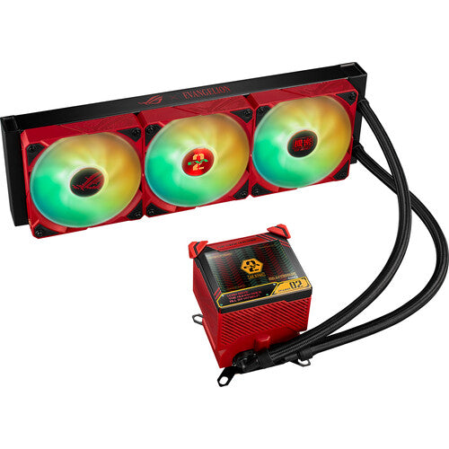 ASUS ROG RYUJIN III 360mm ARGB EVA-02 Evangelion Edition All-in-One CPU Cooler