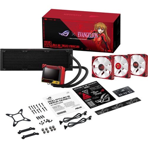 ASUS ROG RYUJIN III 360mm ARGB EVA-02 Evangelion Edition All-in-One CPU Cooler