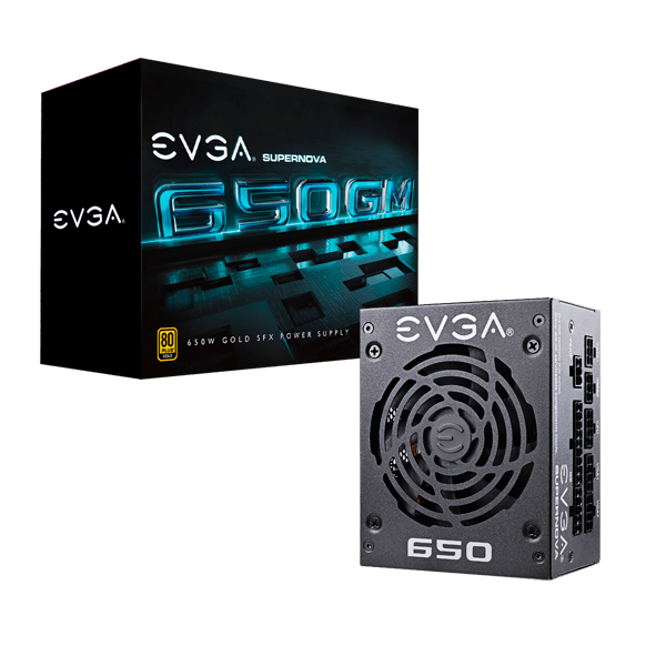 EVGA SuperNOVA 650 GM, 80 Plus Gold 650W, Fully Modular Power Supply
