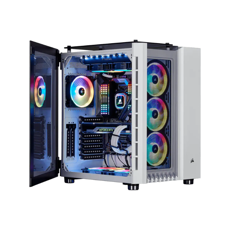 Corsair Crystal Series 680X RGB White Computer Case