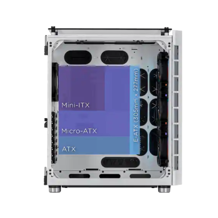 Corsair Crystal Series 680X RGB White Computer Case
