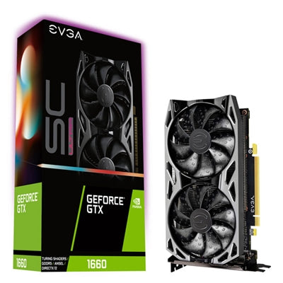 EVGA GeForce GTX 1660 SC ULTRA GAMING Graphic Card