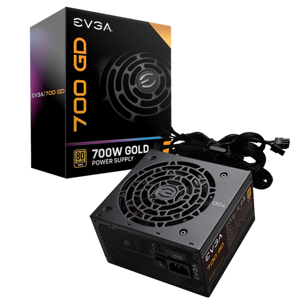 EVGA 700 GD, 80+ GOLD 700W Power Supply