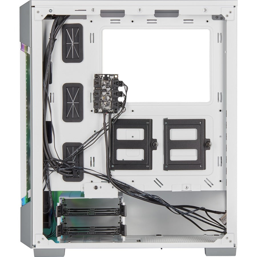 Corsair iCUE 220T RGB Airflow Tempered Glass Mid-Tower White Smart Case