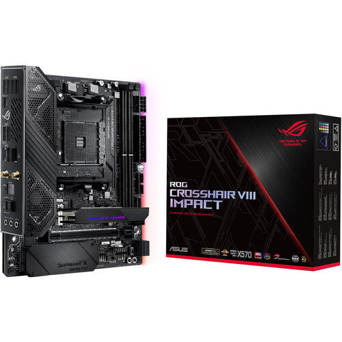 ASUS X570 ROG Crosshair VIII Impact AMD AM4 Mini-DTX Motherboard