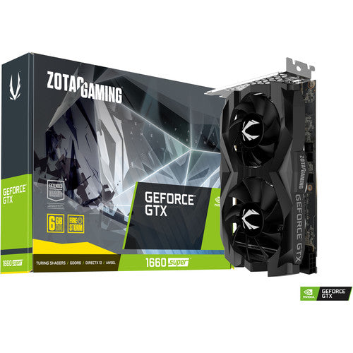 ZOTAC Gaming GeForce GTX 1660 SUPER Twin Fan 6GB GDDR5 Graphics Card