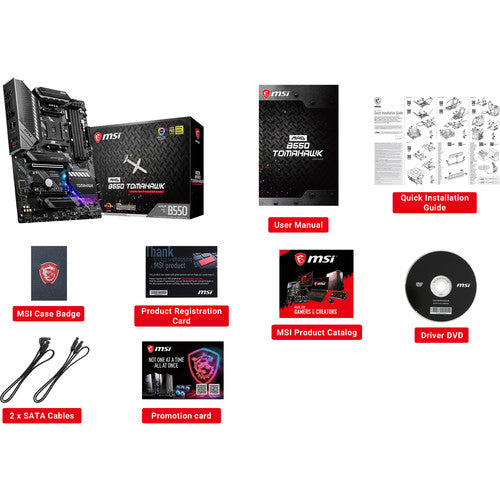 MSI MAG B550 TOMAHAWK ATX Gaming Motherboard