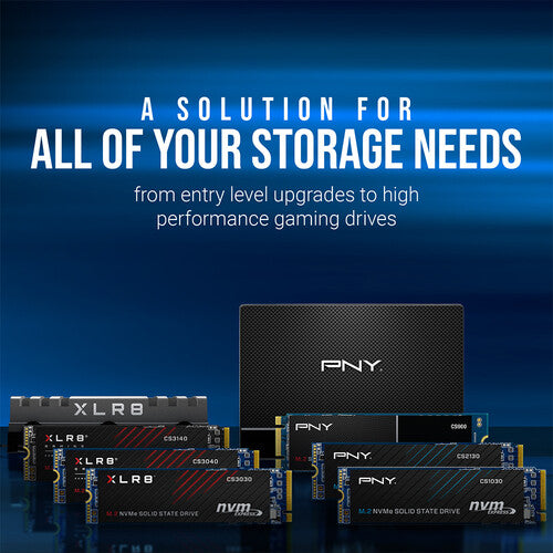 PNY CS2130 500GB M.2 PCIe NVMe Gen 3 x4 SSD