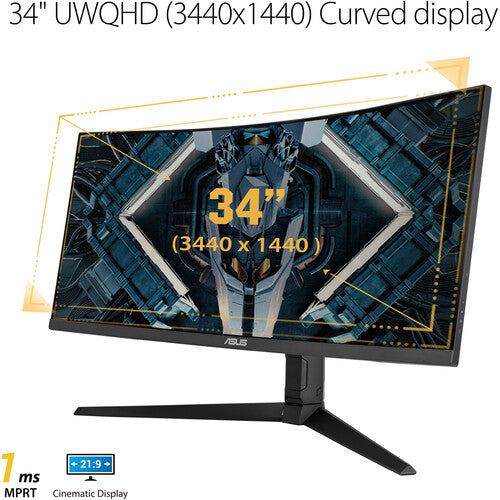 Asus TUF Gaming VG24VQE-90LM0575-B011B0 23.6" Curved Monitor