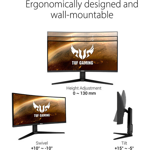 Asus TUF Gaming VG24VQE-90LM0575-B011B0 23.6" Curved Monitor