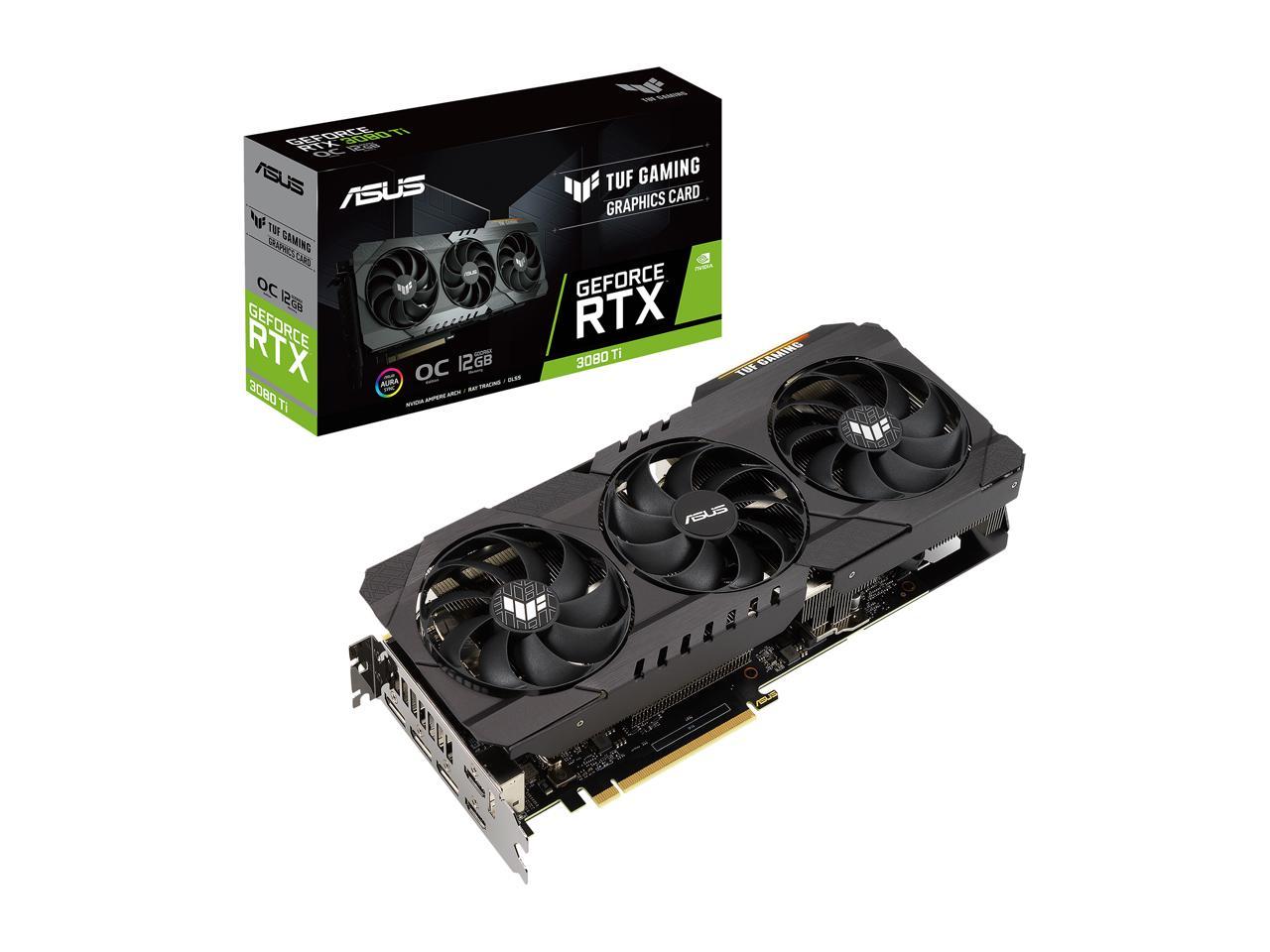 Asus TUF Gaming GeForce RTX 3080 Ti 12GB GDDR6X OC Edition Graphics Card