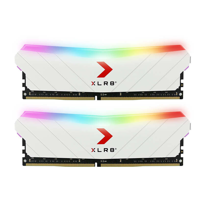 PNY XLR8 Gaming EPIC-X RGB™ 3600MHz Desktop Memory White Edition