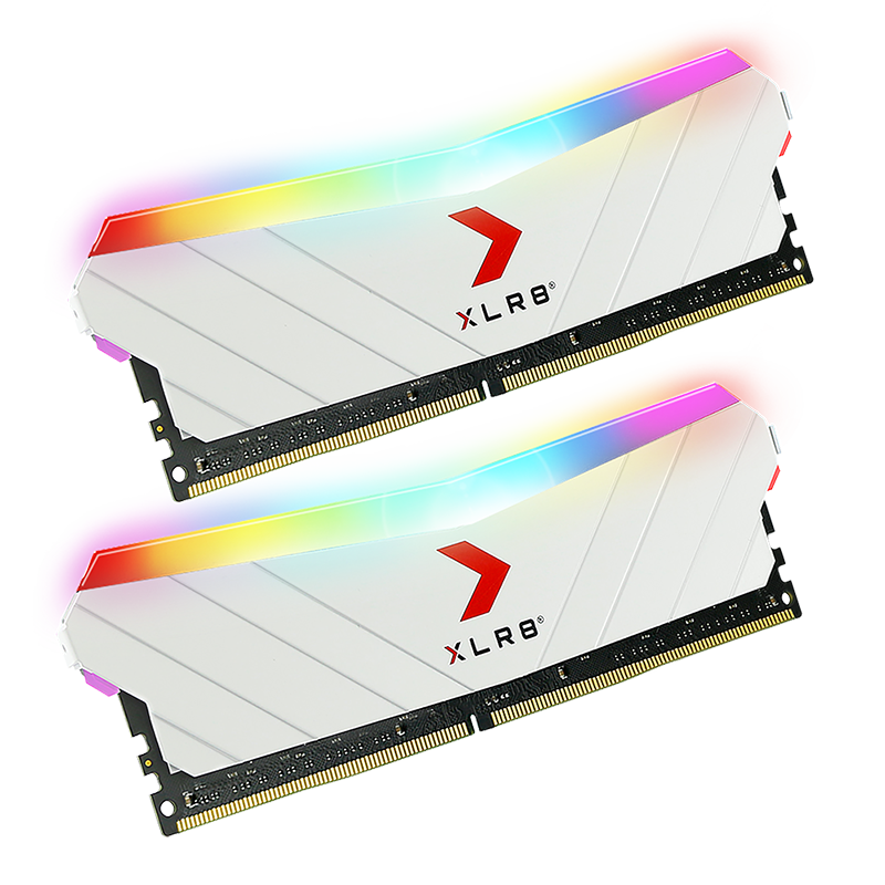 PNY XLR8 Gaming EPIC-X RGB™ 3600MHz Desktop Memory White Edition