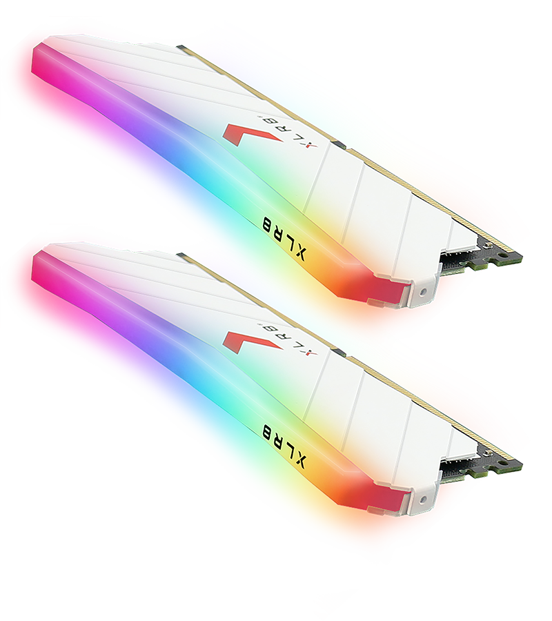 PNY XLR8 Gaming EPIC-X RGB™ 3600MHz Desktop Memory White Edition