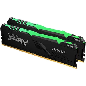 Kingston FURY Beast RGB 32GB DDR4 3200MHz DIMM (2 x 16GB) Memory Kit