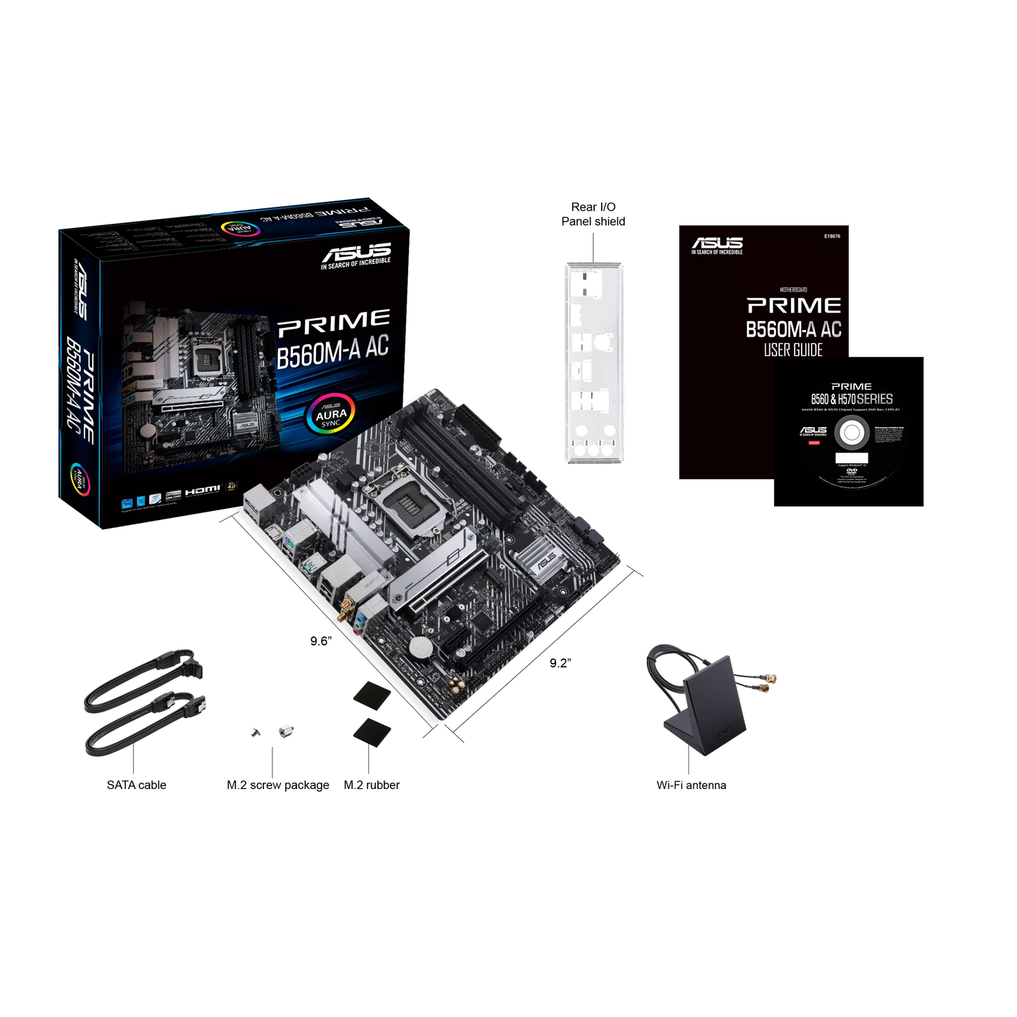 Asus Prime B560M-A AC Intel B560 (LGA 1200) mATX motherboard