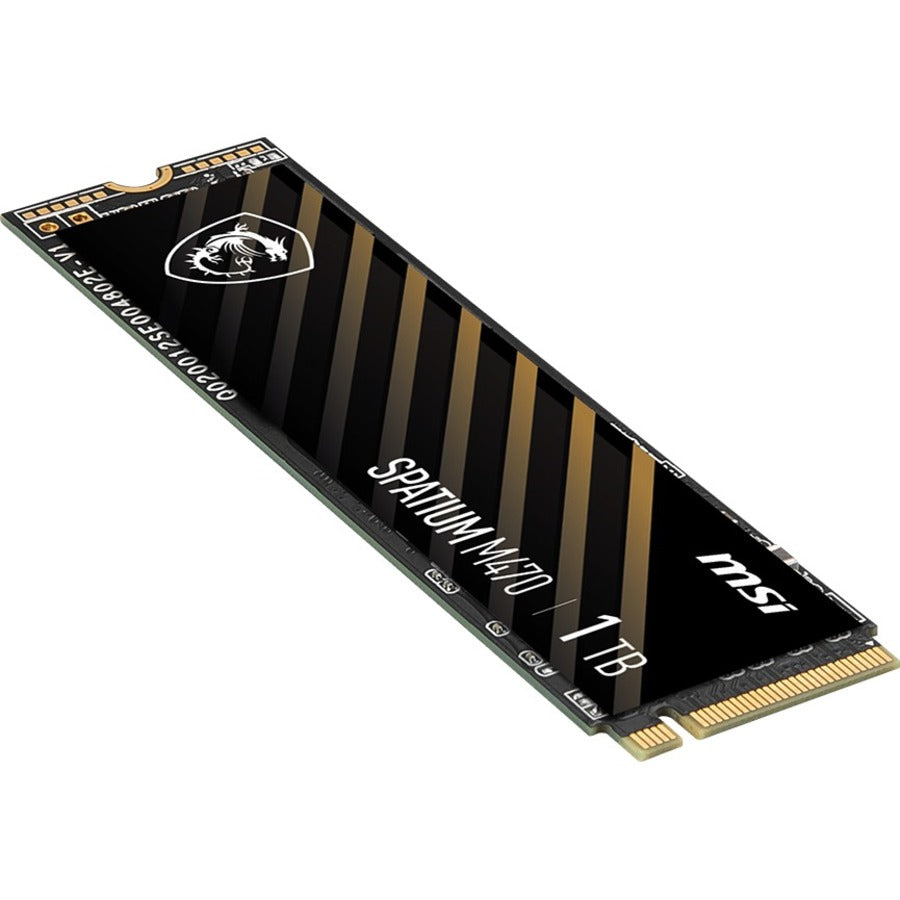 MSI SPATIUM M470 1 TB M.2 2280 PCIe 4.0 x4 NVMe Solid State Drive