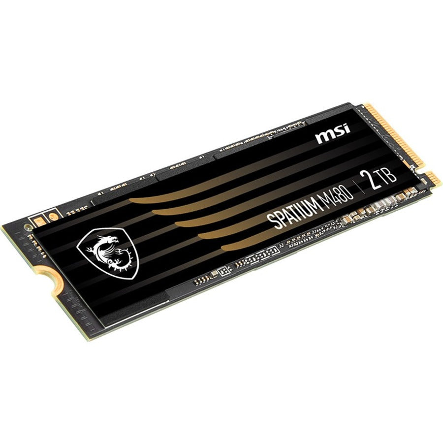 MSI SPATIUM M480 2TB M.2 2280 PCIe 4.0 x4 NVMe Solid State Drive
