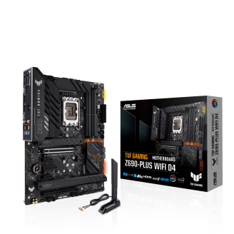 Asus Motherboard TUF GAM Z690-PLUS WIFI D4 Z690 LGA1700 Max.128GB DDR4 ATX