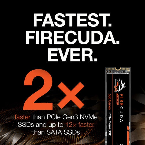 Seagate 2TB FireCuda 530 M.2 SSD without Heatsink
