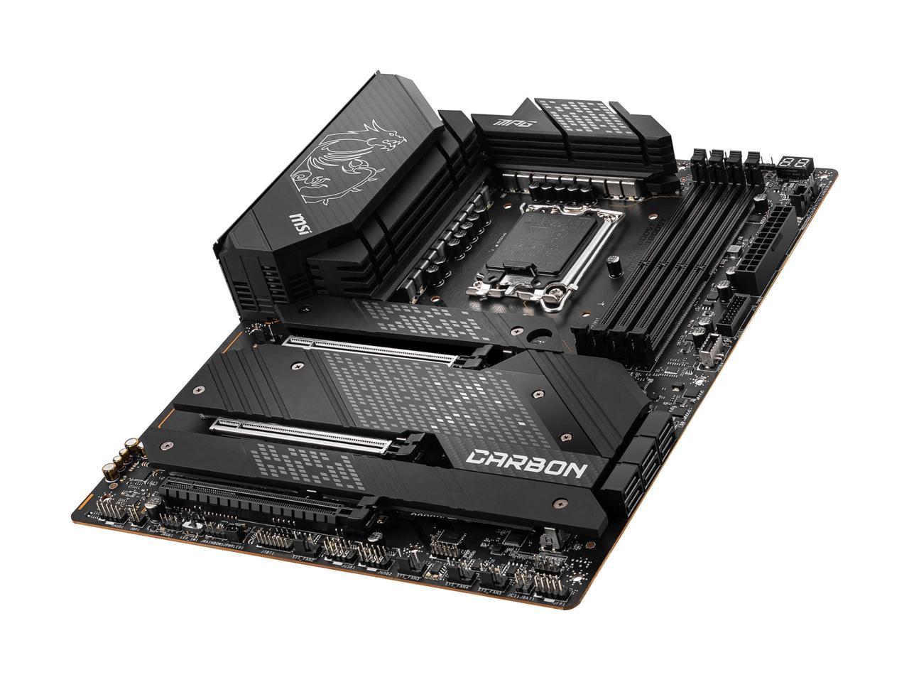 MSI MPG Z690 CARBON WIFI S1700 Z690 128GB DDR5 PCIE ATX Motherboard