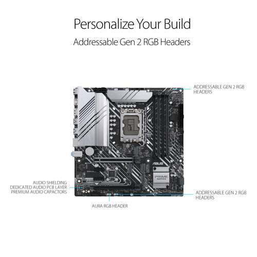Asus Prime Z690M-PLUS D4 LGA 1700 mATX Motherboard