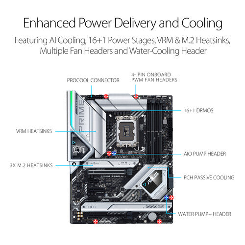 Asus Prime Z690-A ATX LGA 1700 Motherboard