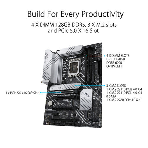 Asus Prime Z690-P WIFI LGA1700 ATX Motherboard