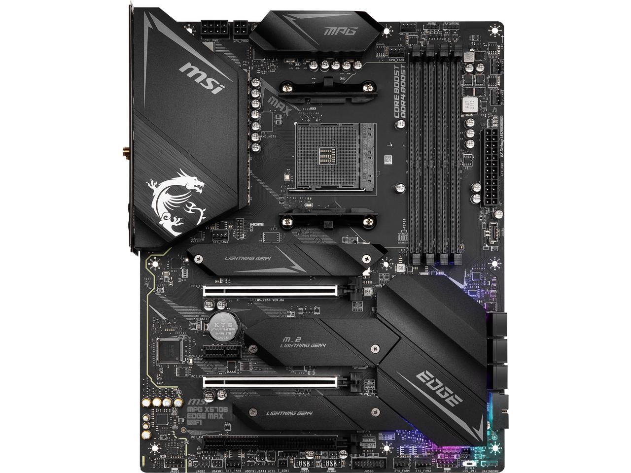MSI MPG X570S EDGE MAX WIFI ATX Gaming Motherboard