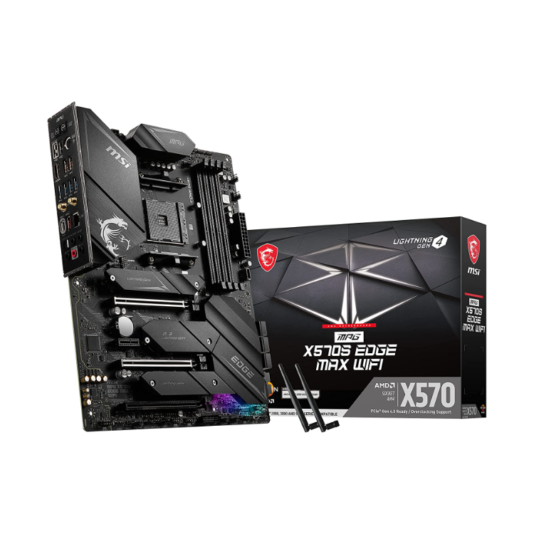 MSI MPG X570S EDGE MAX WIFI ATX Gaming Motherboard