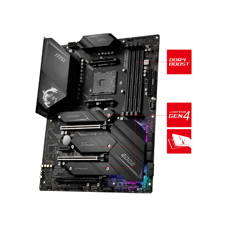 MSI MPG X570S EDGE MAX WIFI ATX Gaming Motherboard