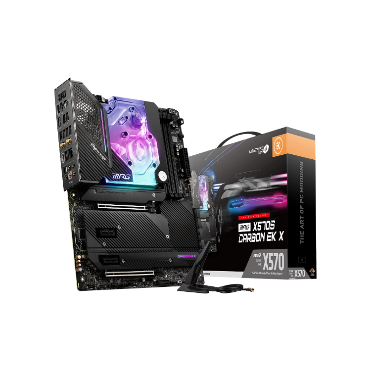 MSI MPG X570S CARBON EK X ATX Desktop Motherboard