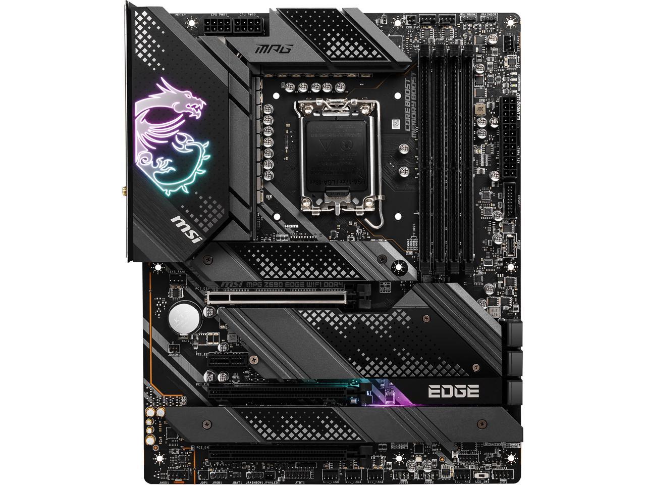MSI MPG Z690 EDGE WIFI DDR4 ATX Gaming Motherboard