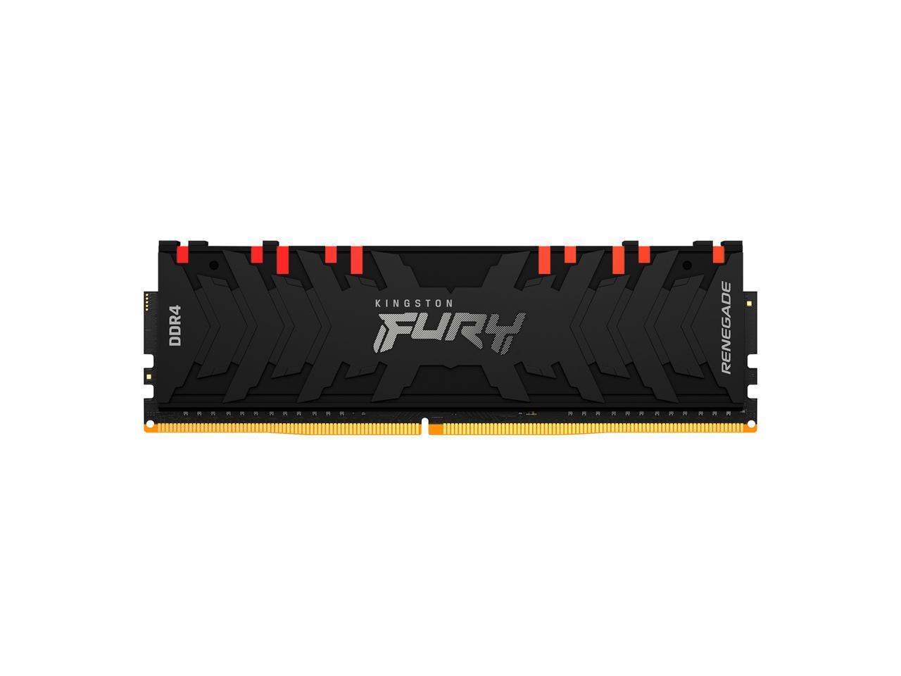 Kingston Memory KF436C16RBA-8 8GB 3600MHz DDR4 CL16 DIMM FURY Renegade RGB