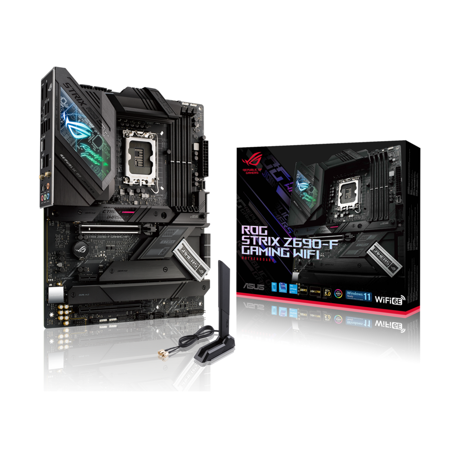 ASUS ROG Strix Z690-F Gaming WiFi 6E Desktop Motherboard