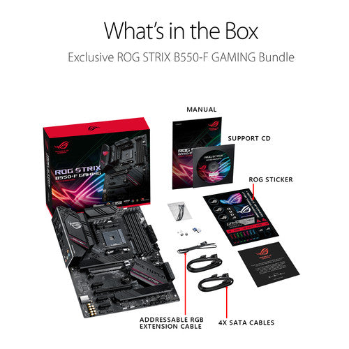 Asus ROG Strix B550-F GAMING Desktop Motherboard