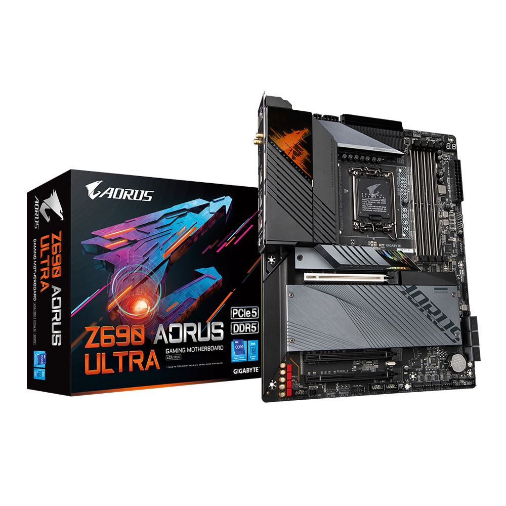 Gigabyte Z690 AORUS ULTRA Z690 LGA1700 DDR5 PCI Express ATX Motherboard