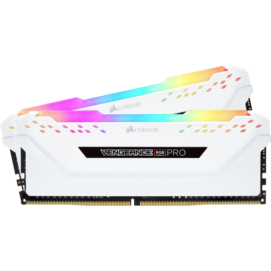 Corsair Vengeance RGB Pro 16GB DDR4 3200Mhz SDRAM White (2x8GB) Memory Kit