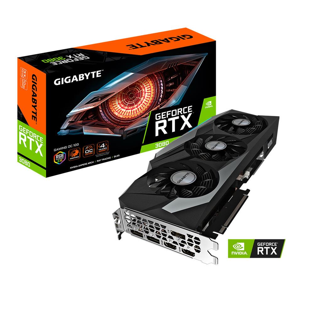 Gigabyte GeForce RTX 3080 GAMING OC 10GB GDDR6X Graphics Card