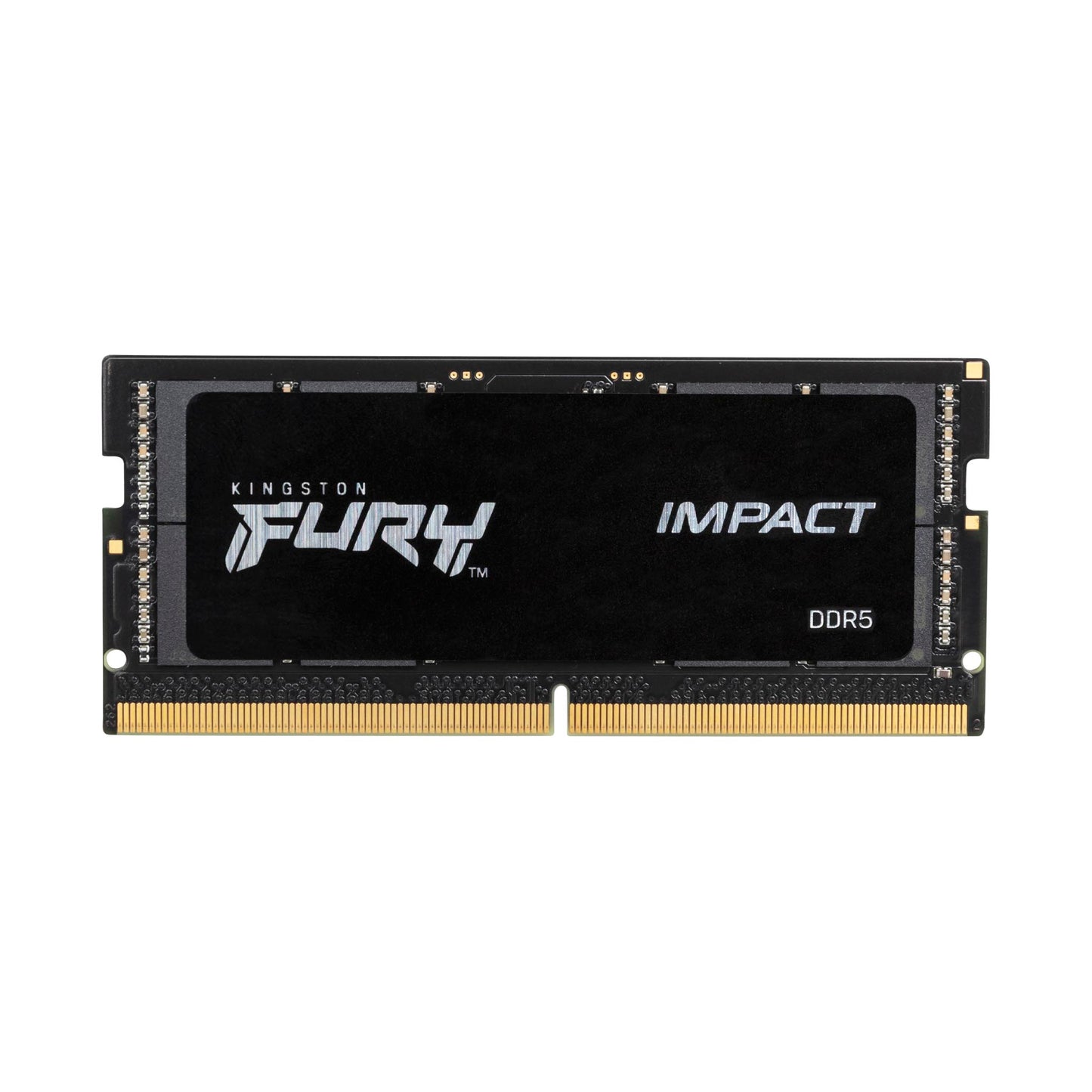 Kingston FURY Impact Black 8GB 4800MHz DDR5 CL38 SODIMM Memory Module