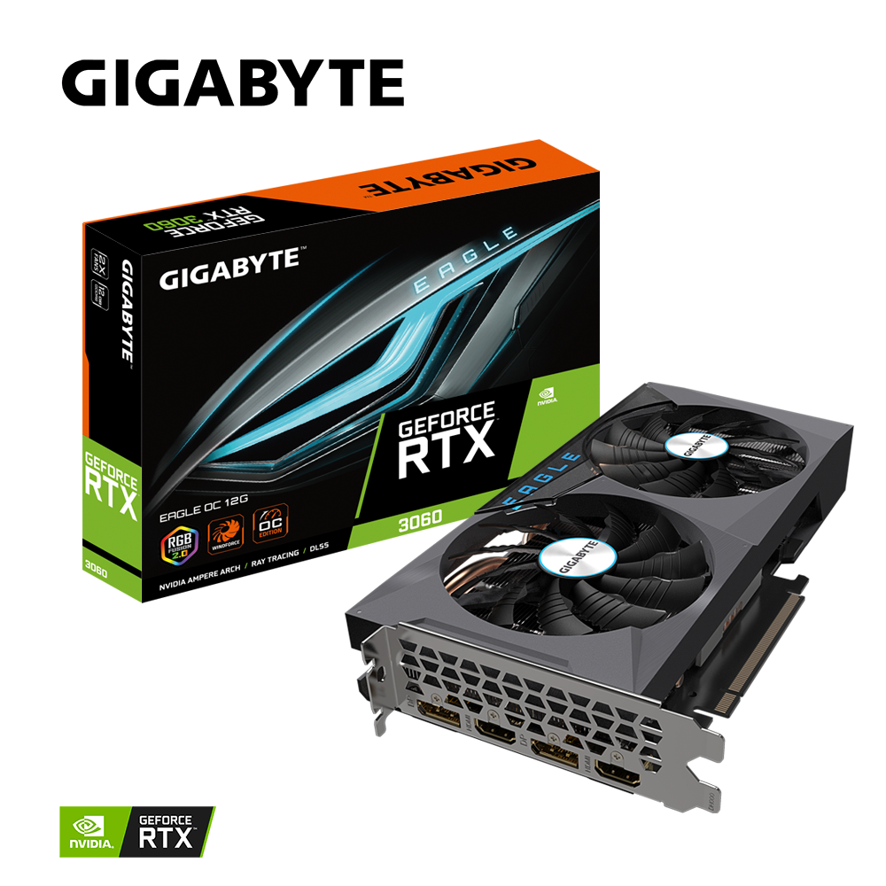 Gigabyte GeForce RTX 3060 12GB GDDR6 Graphics Card