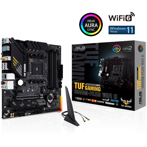Asus TUF GAMING B550M-PLUS WIFI II AM4 mATX Motherboard