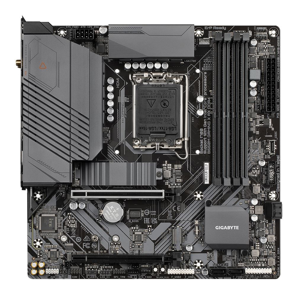 Gigabyte B660M Gaming X AX DDR4 mATX Motherboard