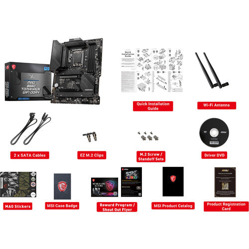 MSI MAG B660 Tomahawk WiFi ATX Gaming Motherboard